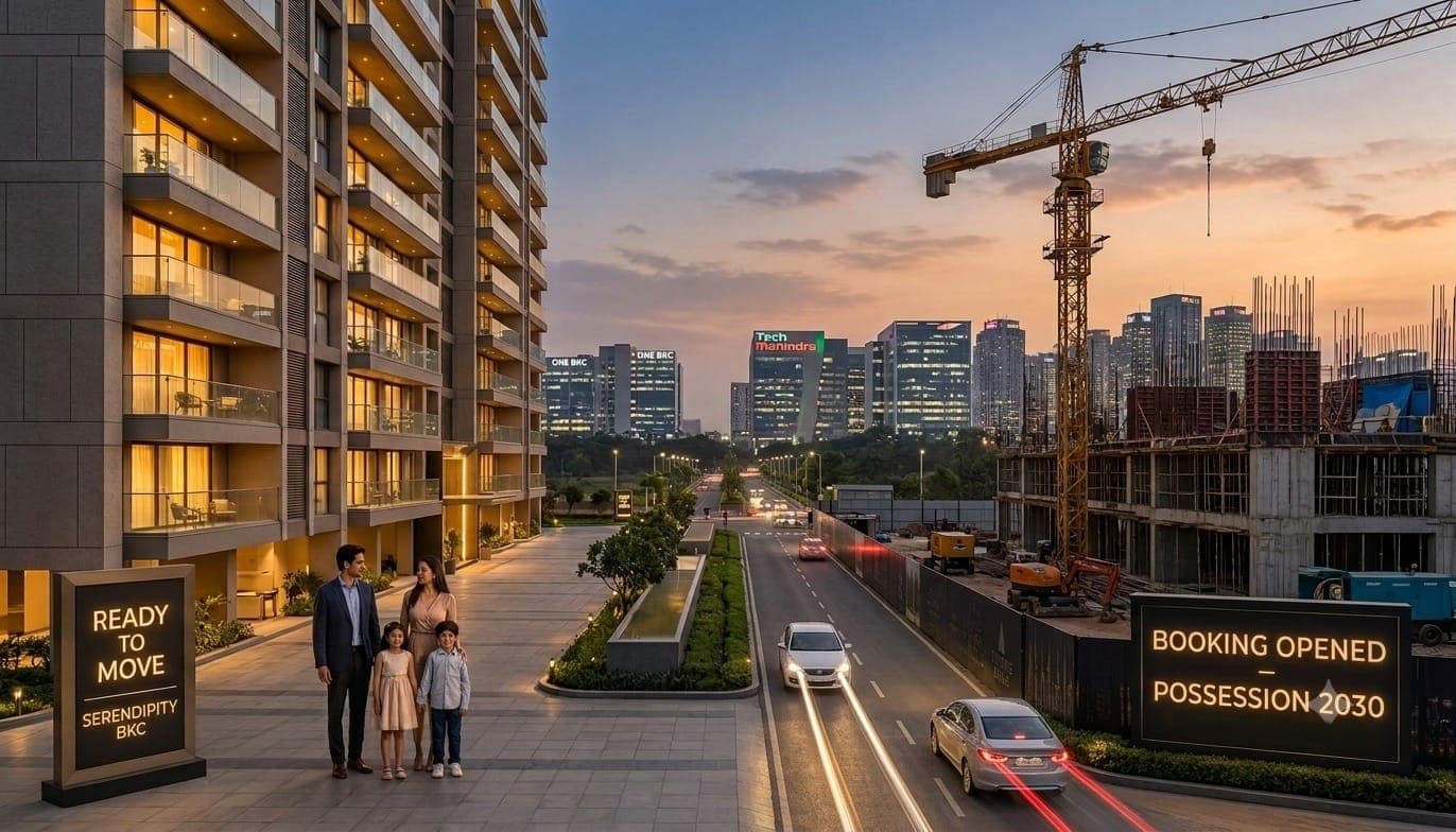 Ready-to-Move Flats in BKC Is Smarter Than Waiting